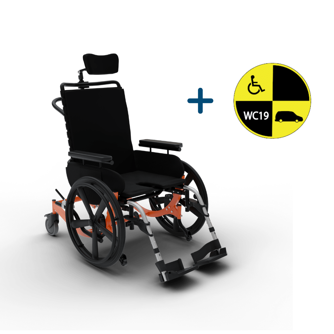 Encore Pedal Wheelchair with the WC19 Transport Package