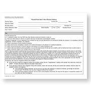 Preview of the Physical Restraints Critical Element Pathway (HHS & CMS Survey Form)