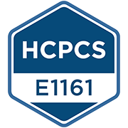 HCPCS E1161 badge